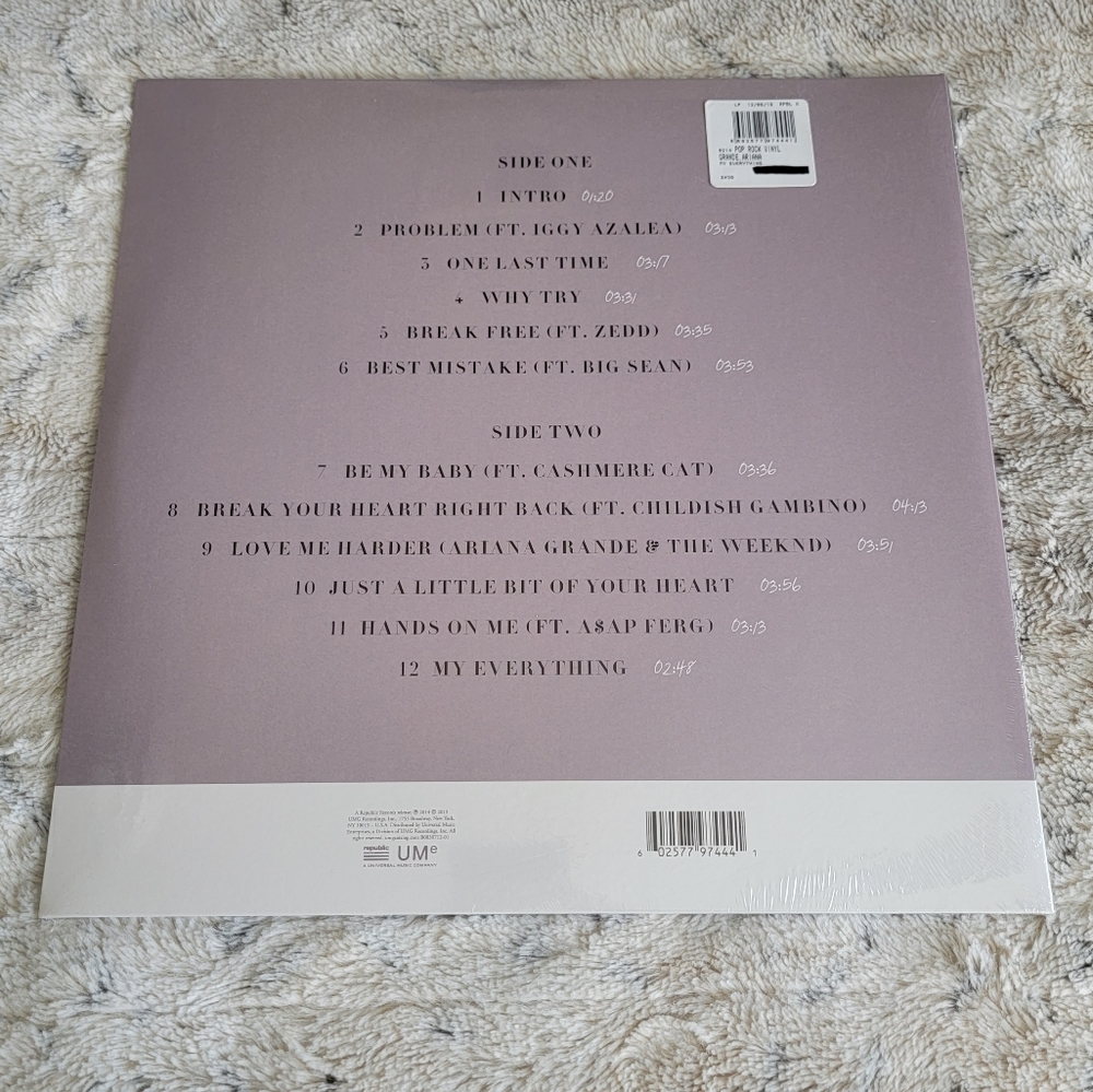 Ariana Grande - My Everything Black Vinyl LP - Picture 6 of 9